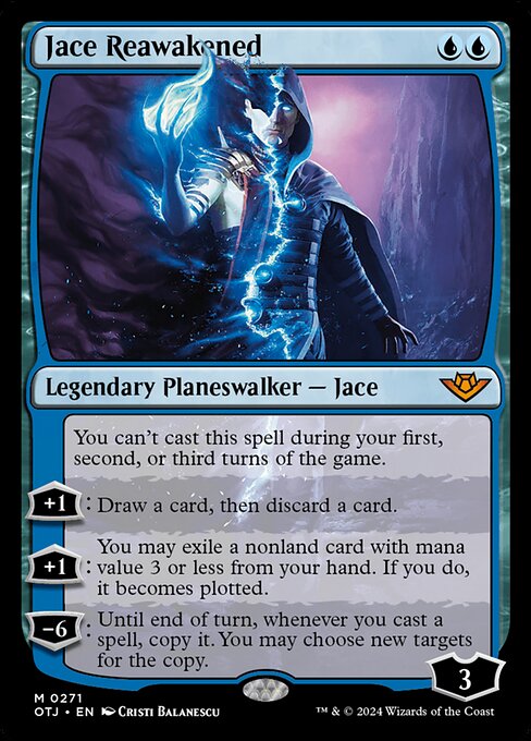 MTG Jace Reawakened OTJ 271 Regular Foil