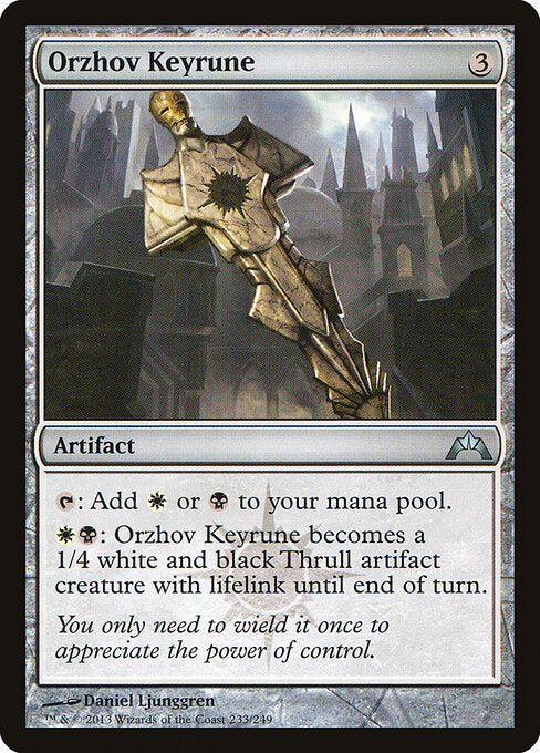 MTG Orzhov Keyrune GTC 233 Regular Nonfoil