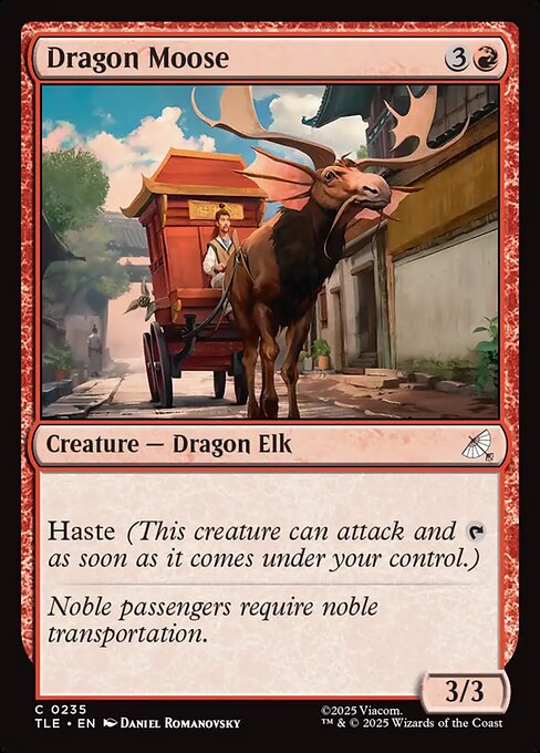 MTG Dragon Moose [TLE 235] Nonfoil