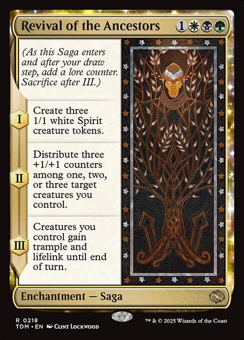 MTG Revival of the Ancestors TDM 218 Regular Nonfoil