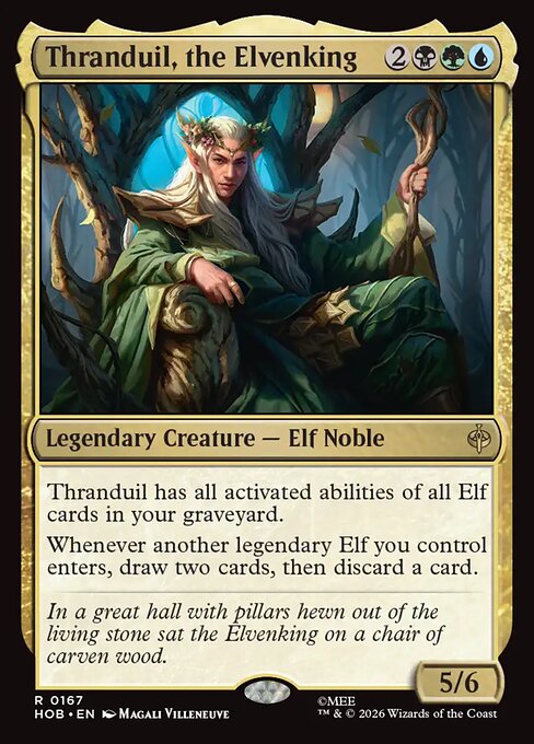 MTG Thranduil, the Elvenking HOB 167 Regular Nonfoil
