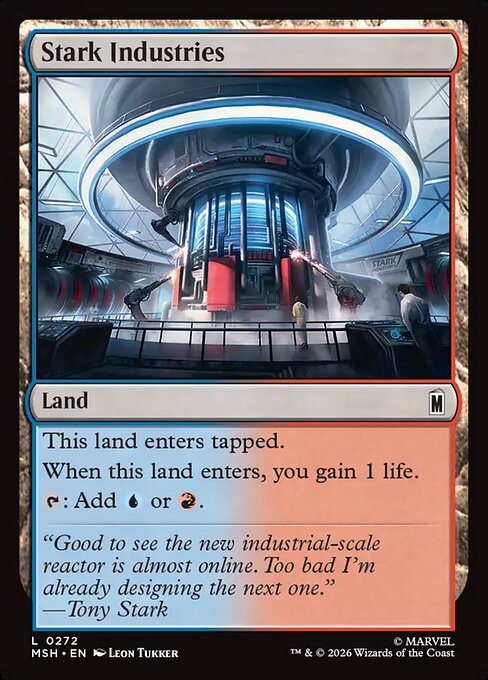 MTG Stark Industries MSH 272 Regular Foil