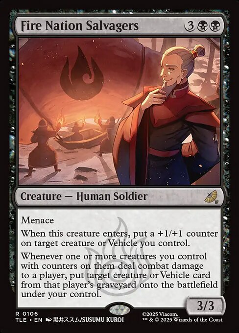 MTG Fire Nation Salvagers [TLE 106] Nonfoil