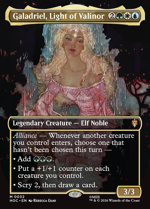 MTG Galadriel, Light of Valinor HOC 032 Regular Foil
