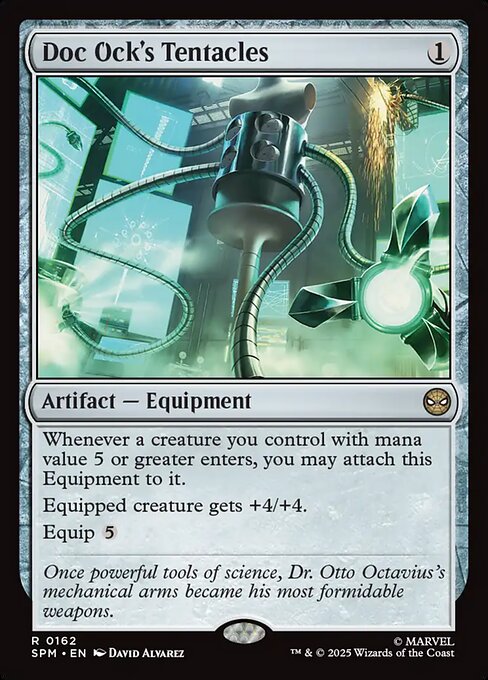 MTG Doc Ock's Tentacles SPM 162 Regular Foil