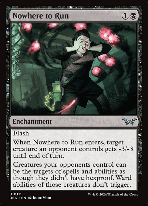 MTG Nowhere to Run DSK 111 Regular Nonfoil