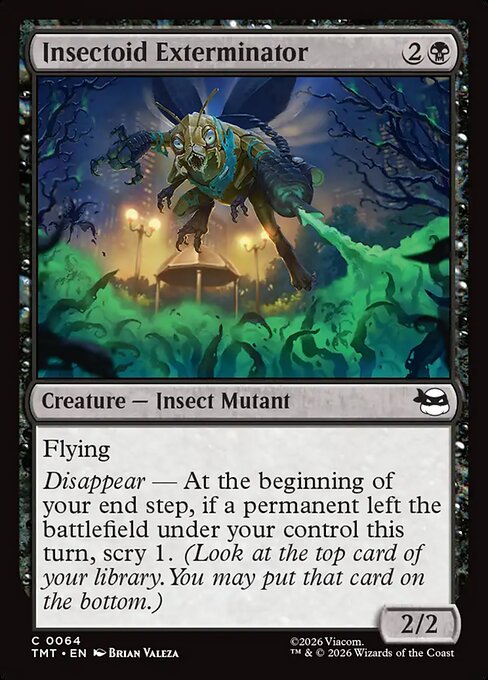 MTG Insectoid Exterminator TMT 064 Regular Foil