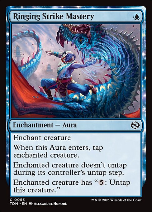MTG Ringing Strike Mastery TDM 053 Regular Nonfoil