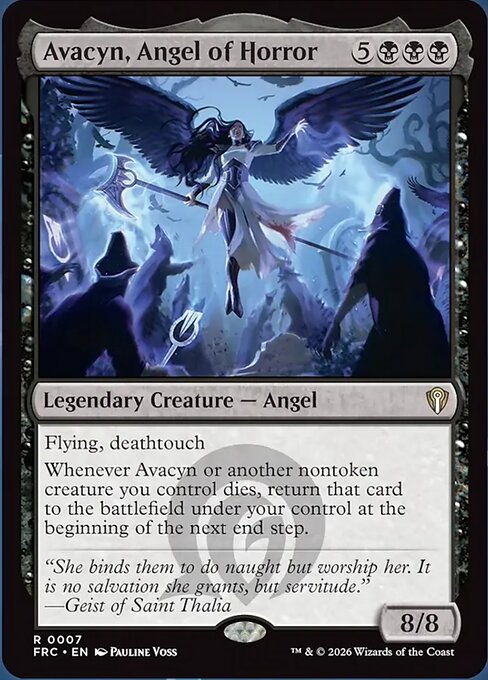 MTG Avacyn, Angel of Horror FRC 007 Standard Nonfoil front