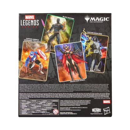 Marvel Legends Series x Magic: The Gathering Black Panther with MTG Commander Card