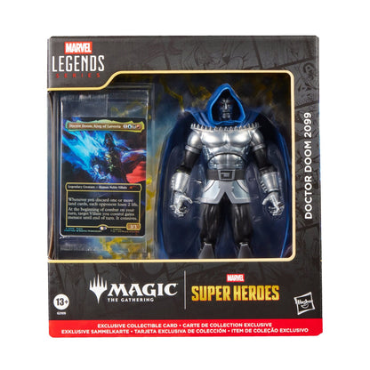 Marvel Legends Series x Magic: The Gathering Doctor Doom 2099 boxed action figure