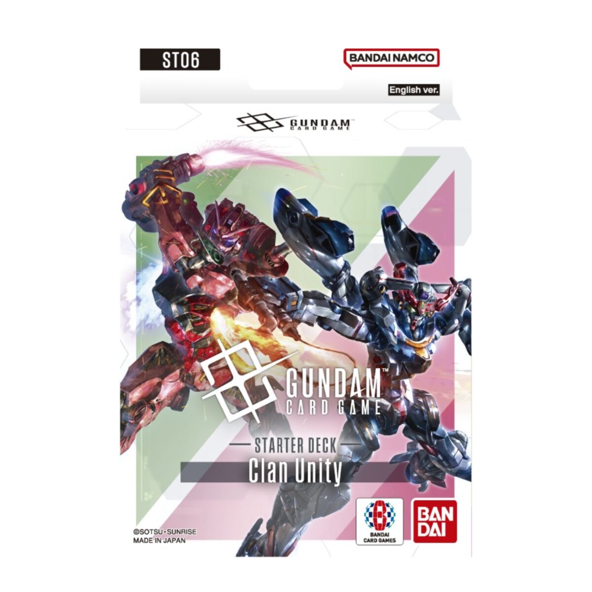 Gundam ST06 Starter Deck featuring Mobile Suit Gundam GQuuuuuuX