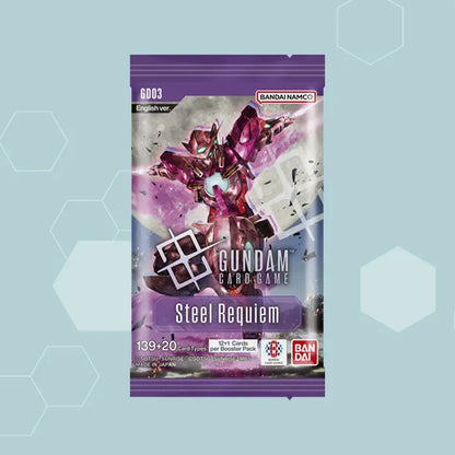 Gundam Card Game: Booster box - Steel Requiem - [GP03]