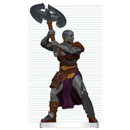 Goliath Barbarian pre-painted D&D miniature