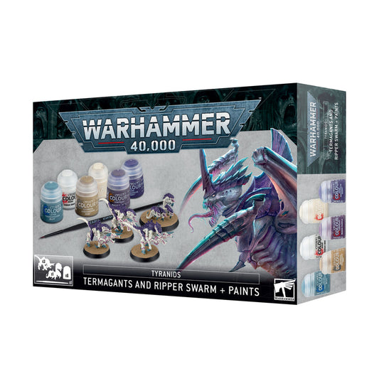 Tyranid Termagants And Ripper Swarm + Paints