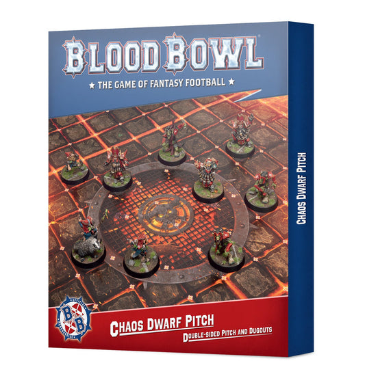 202-46 BB: Chaos Dwarf Team Pitch & Dugouts