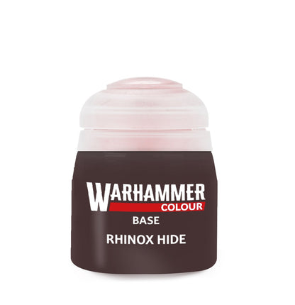 Warhammer Colour Base: Rhinox Hide Paint Pot