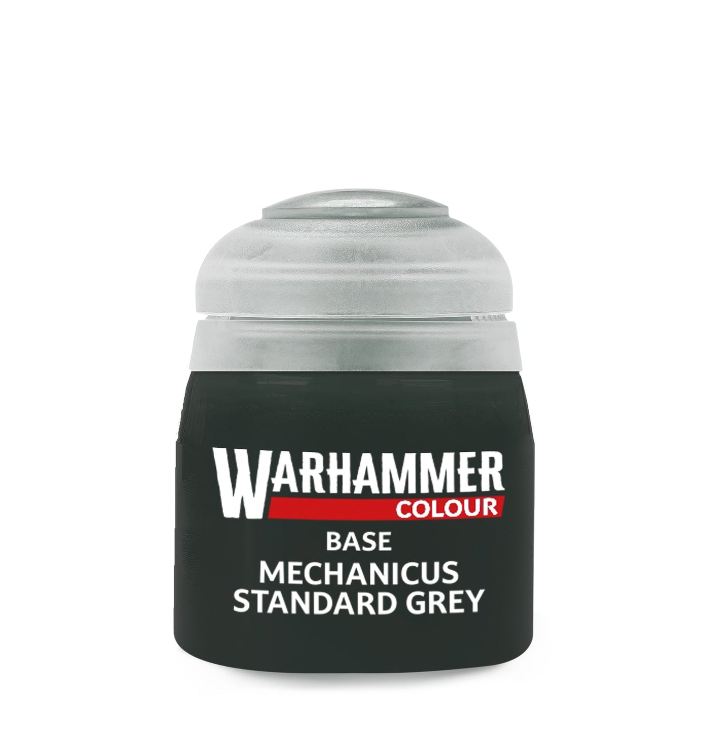 Warhammer Colour Base: Mechanicus Standard Grey Paint Pot
