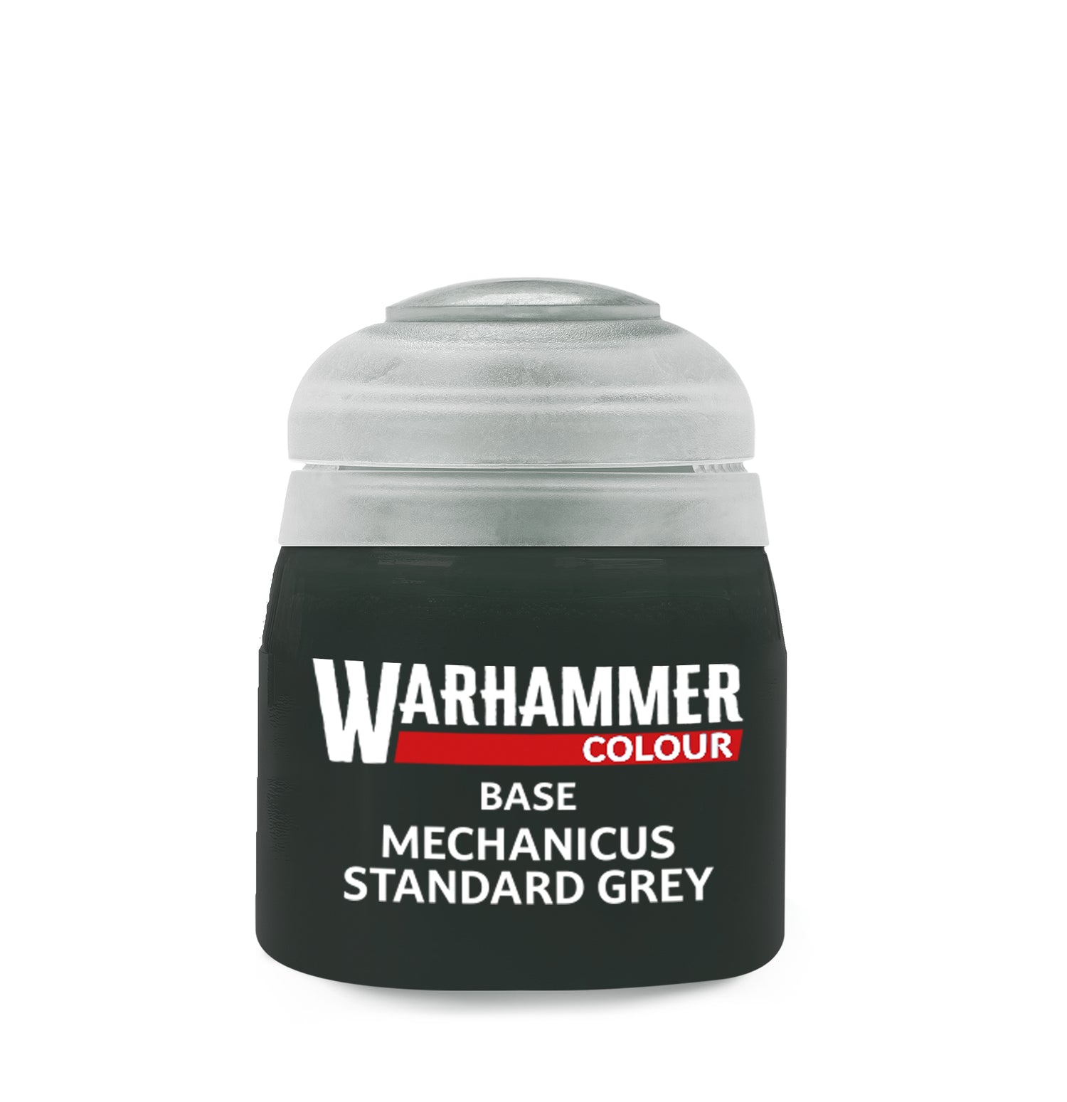 Warhammer Colour Base: Mechanicus Standard Grey Paint Pot