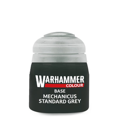 Warhammer Colour Base: Mechanicus Standard Grey Paint Pot