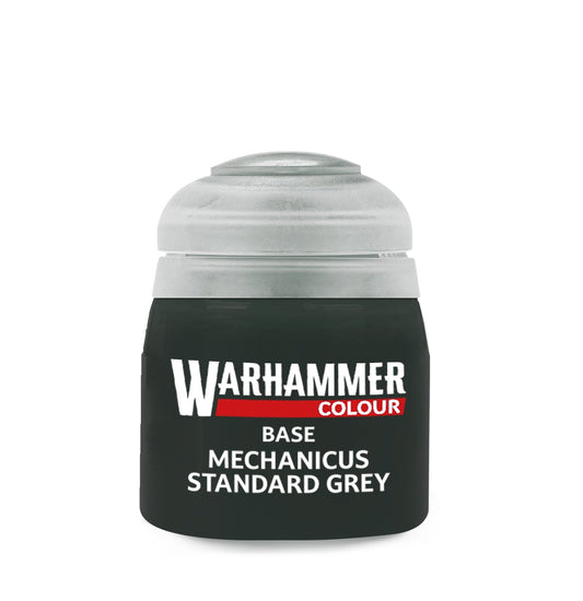 Warhammer Colour Base: Mechanicus Standard Grey Paint Pot