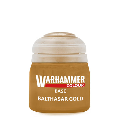 Warhammer Colour Base: Balthasar Gold Paint Pot
