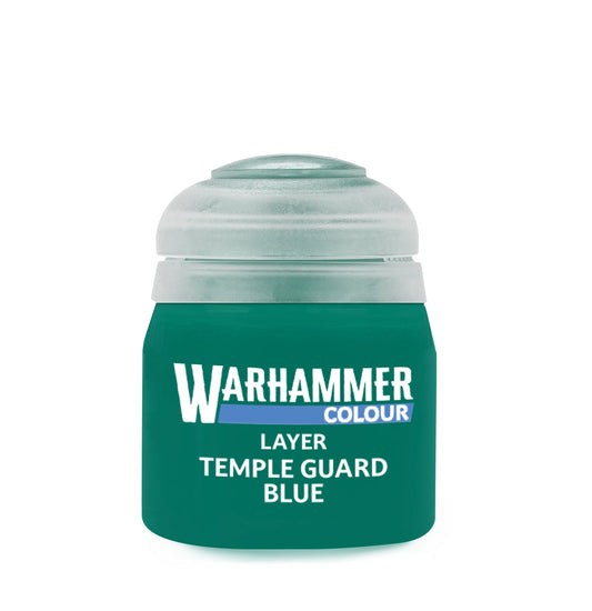 Warhammer Colour Layer: Temple Guard Blue Paint Pot