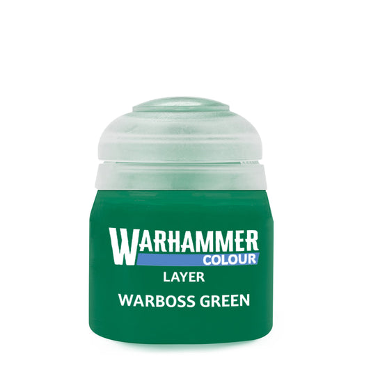 Warhammer Colour Layer: Warboss Green Paint Pot