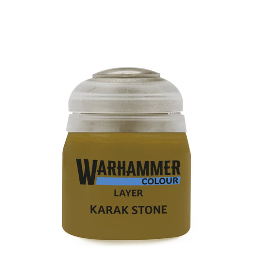 Warhammer Colour Layer: Karak Stone Paint Pot