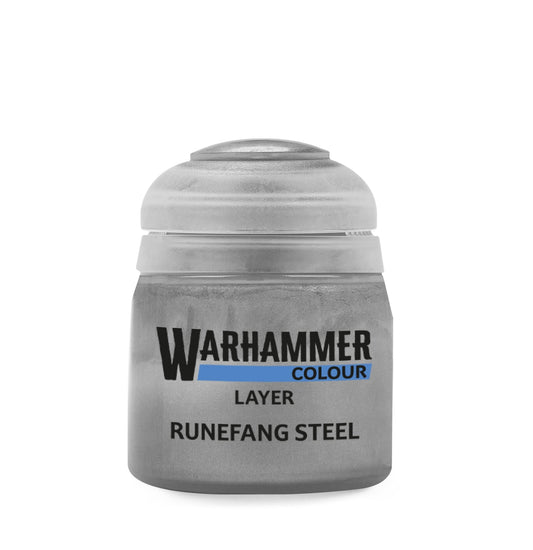 Warhammer Colour Layer: Runefang Steel Paint Pot