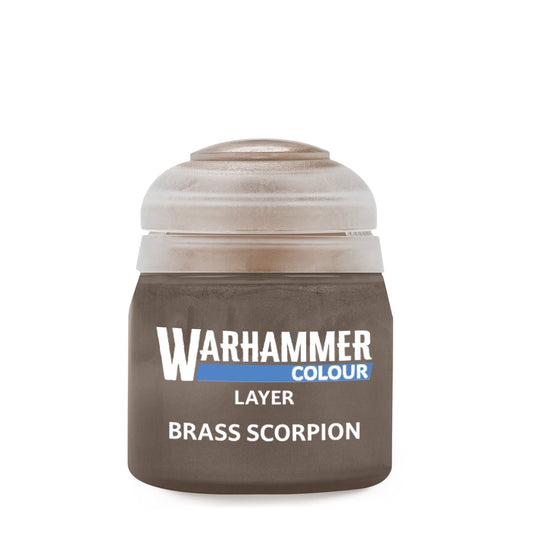Warhammer Colour Layer: Brass Scorpion Paint Pot