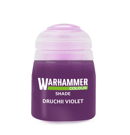 Warhammer Colour Shade: Druchii Violet Paint Pot