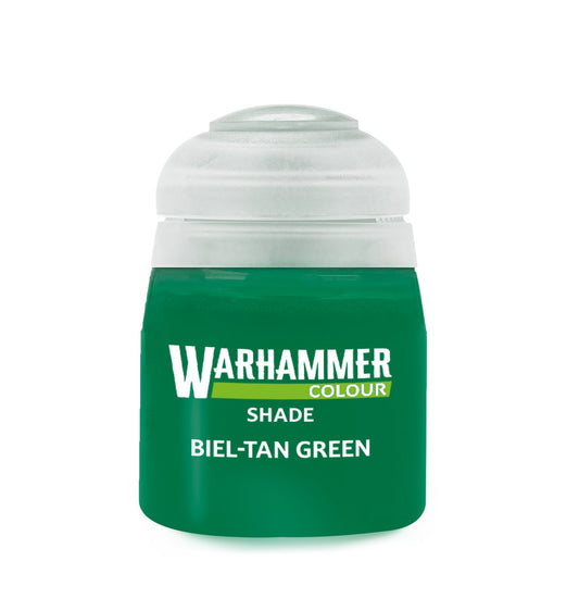 Warhammer Colour Shade: Biel-Tan Green Paint Pot