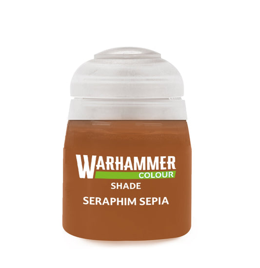 Warhammer Colour Shade: Seraphim Sepia Paint Pot