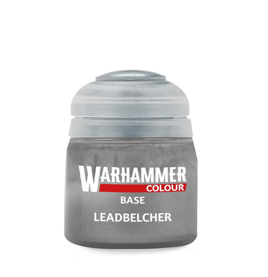 Warhammer Colour Base Leadbelcher Paint Pot