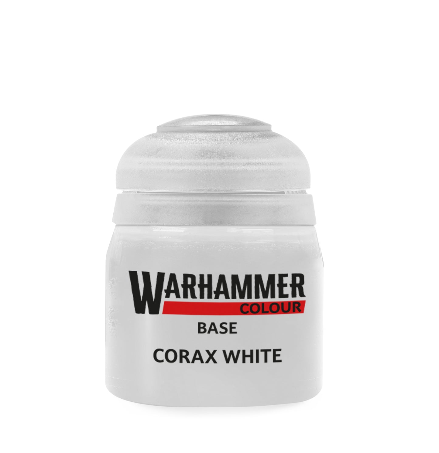 Warhammer Colour Base: Corax White Paint Pot