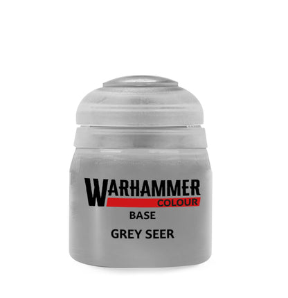 Warhammer Colour Base: Grey Seer Paint Pot