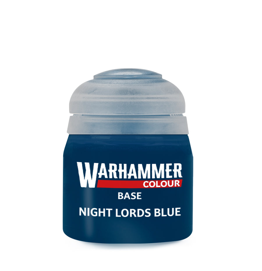 Warhammer Colour Base: Night Lords Blue Paint Pot