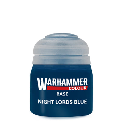 Warhammer Colour Base: Night Lords Blue Paint Pot