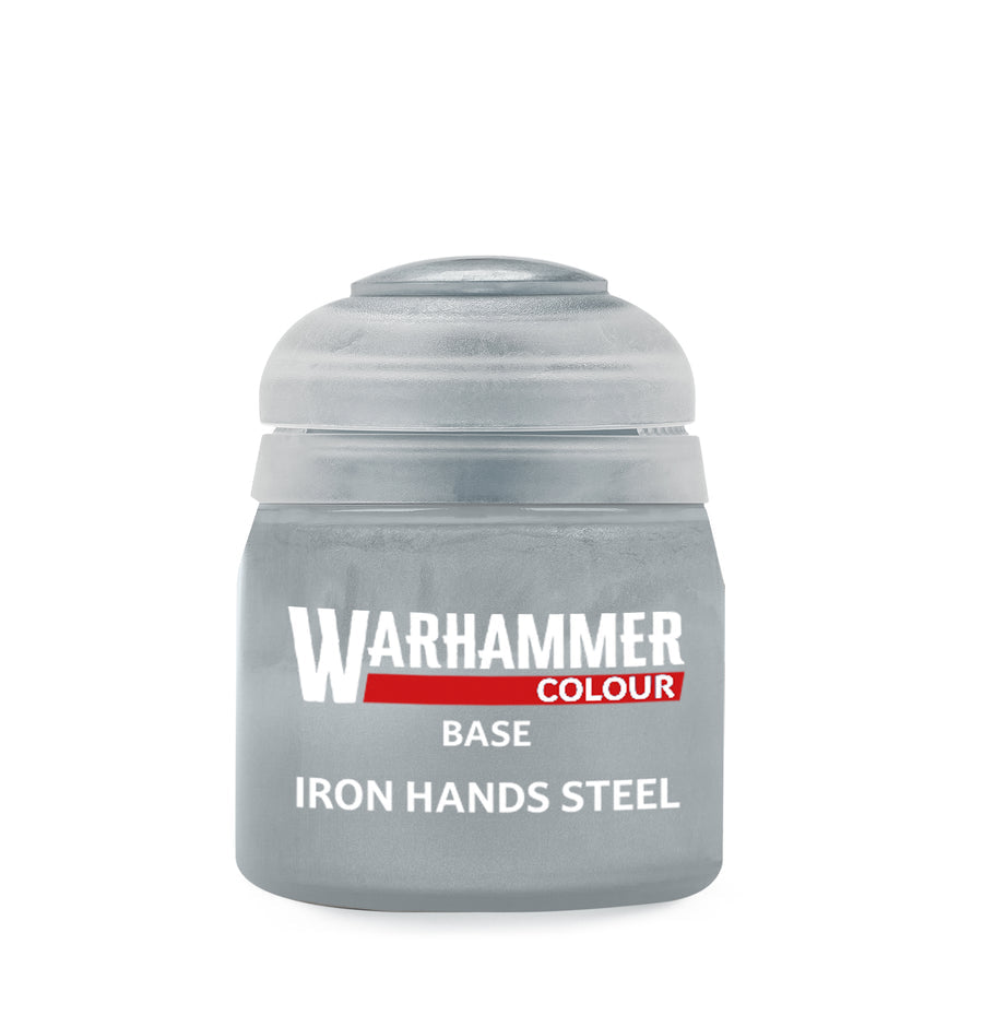 Warhammer Colour Base: Iron Hands Steel Paint Pot