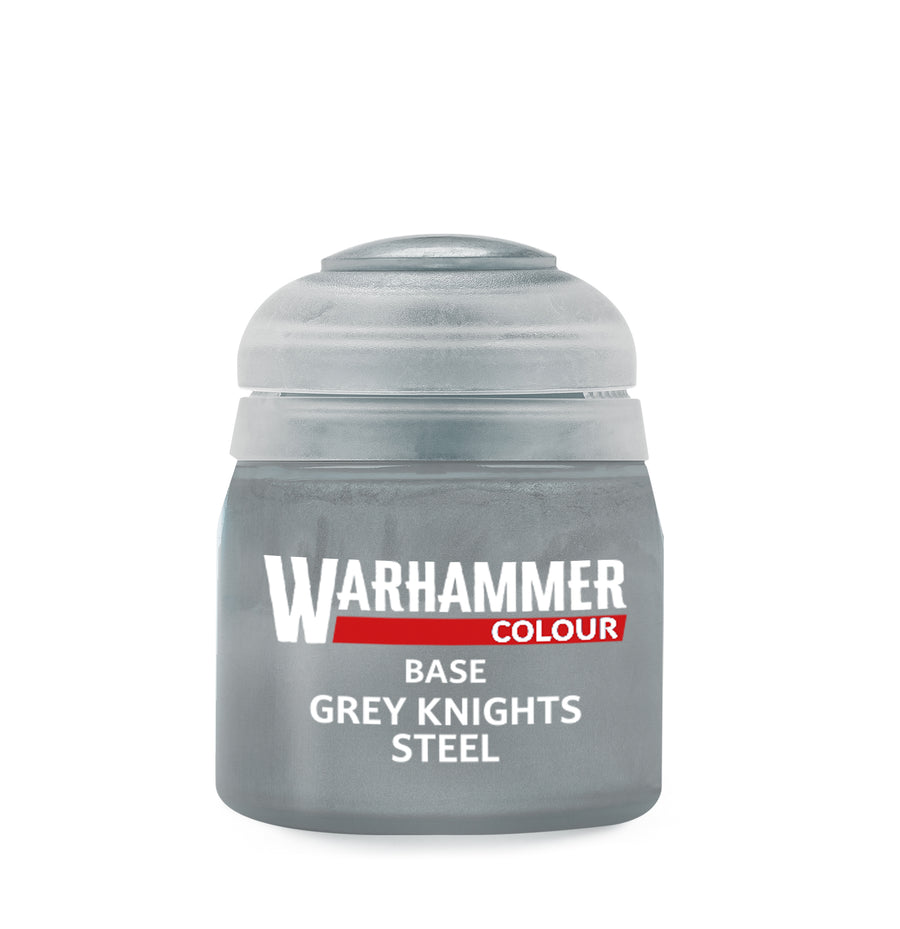 Warhammer Colour Base: Grey Knights Steel Paint Pot