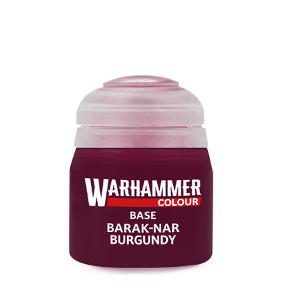 Warhammer Colour Base: Barak-Nar Burgundy Paint Pot