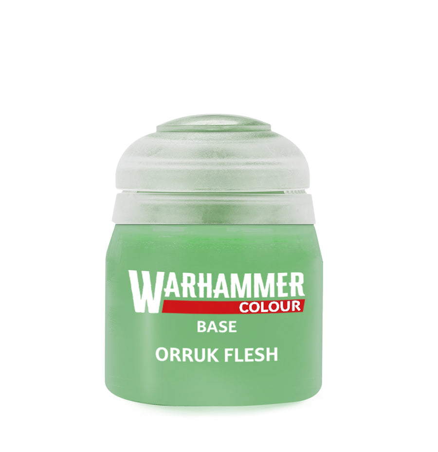 Warhammer Colour Base: Orruk Flesh Paint Pot