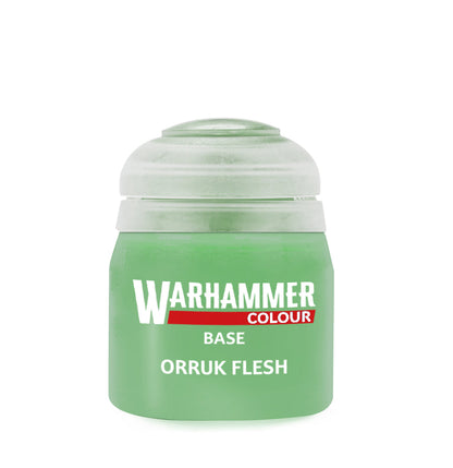 Warhammer Colour Base: Orruk Flesh Paint Pot