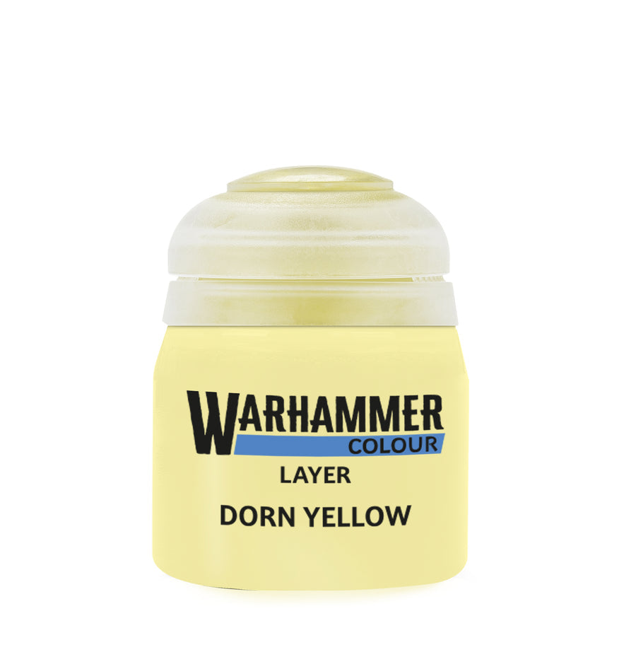Warhammer Colour Layer: Dorn Yellow Paint Pot
