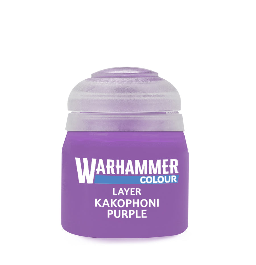 Warhammer Colour Layer: Kakophoni Purple Paint Pot