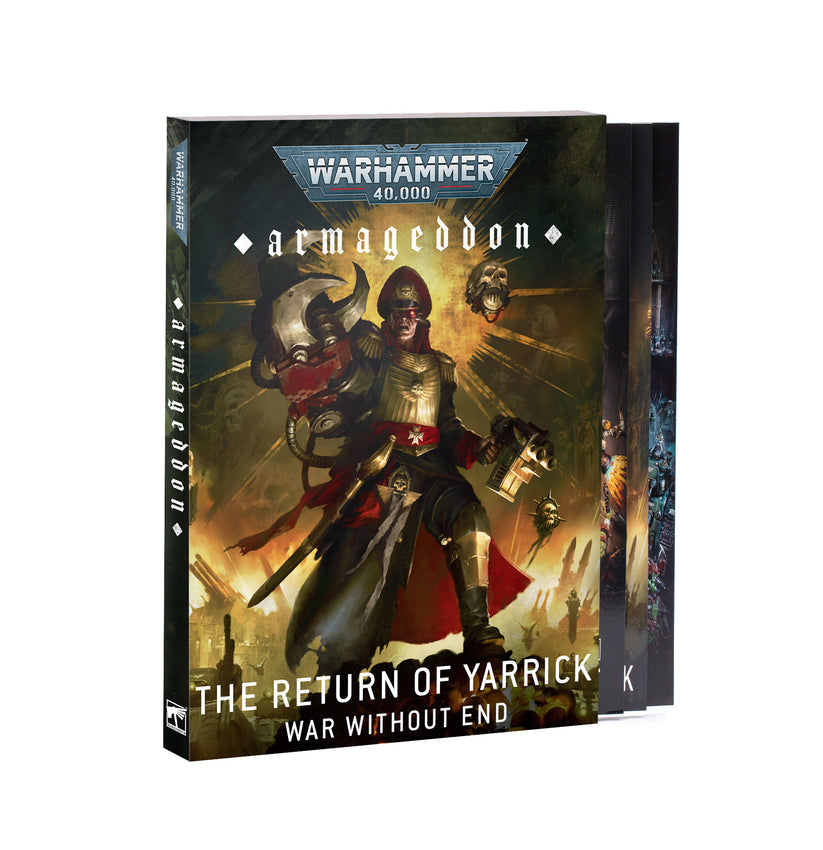 Armageddon Return of Yarrick Warhammer 40000 expansion book set