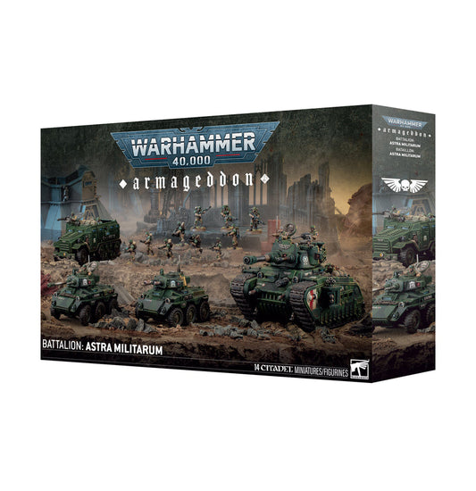 Armageddon Battalion Astra Militarum box