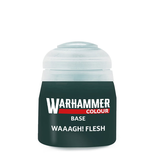 Warhammer Colour Base: Waaagh! Flesh Paint Pot