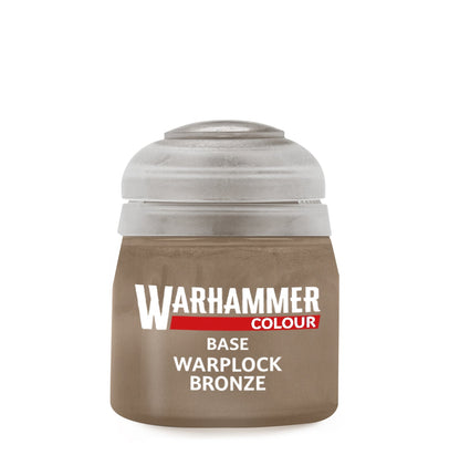 Warhammer Colour Base: Warplock Bronze Paint Pot